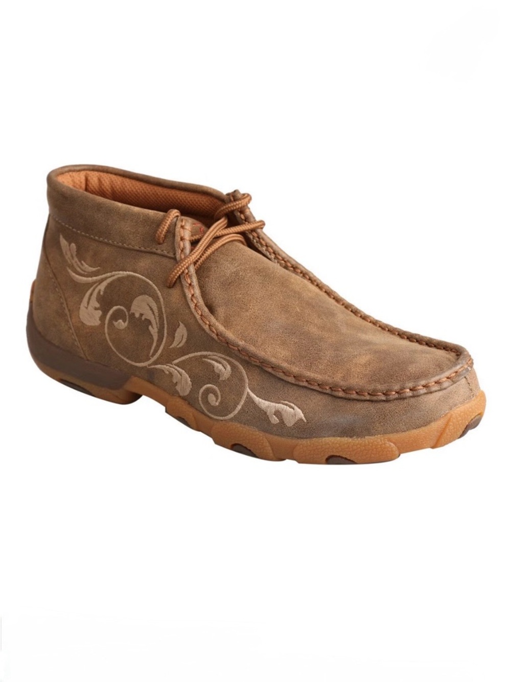 TWISTED X WOMEN'S CHUKKA
DRIVING MOCS style WDM0041 size 7.5